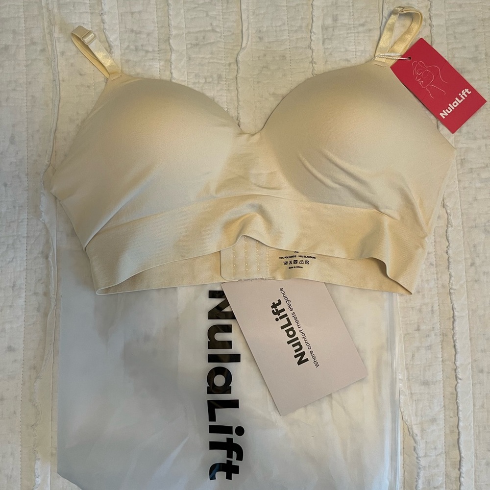 Women's Cream Comfort Bra